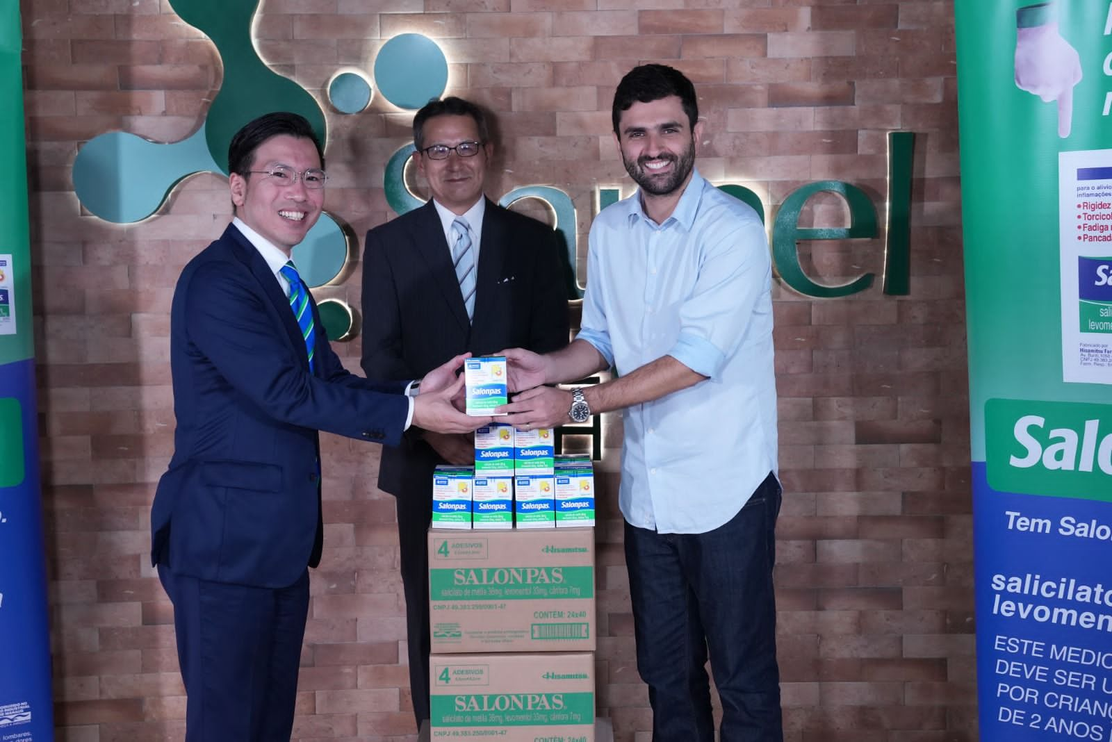 Samel recebe doação da Hisamitsu Farmacêutica do Brasil